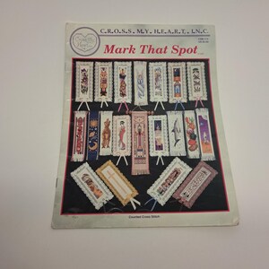 Cross My Heart Inc. – Mark That Spot – 1995 – Zählmuster-Kreuzstich – VINTAGE