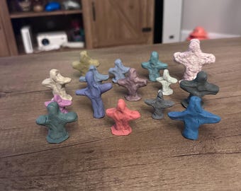 Kleine, aufstellbare Tonkreuze!