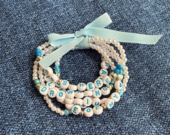 CUSTOM Backstreet Boys Inspired Bracelets | Into the Millennium | BSB Las Vegas Concert Bracelet