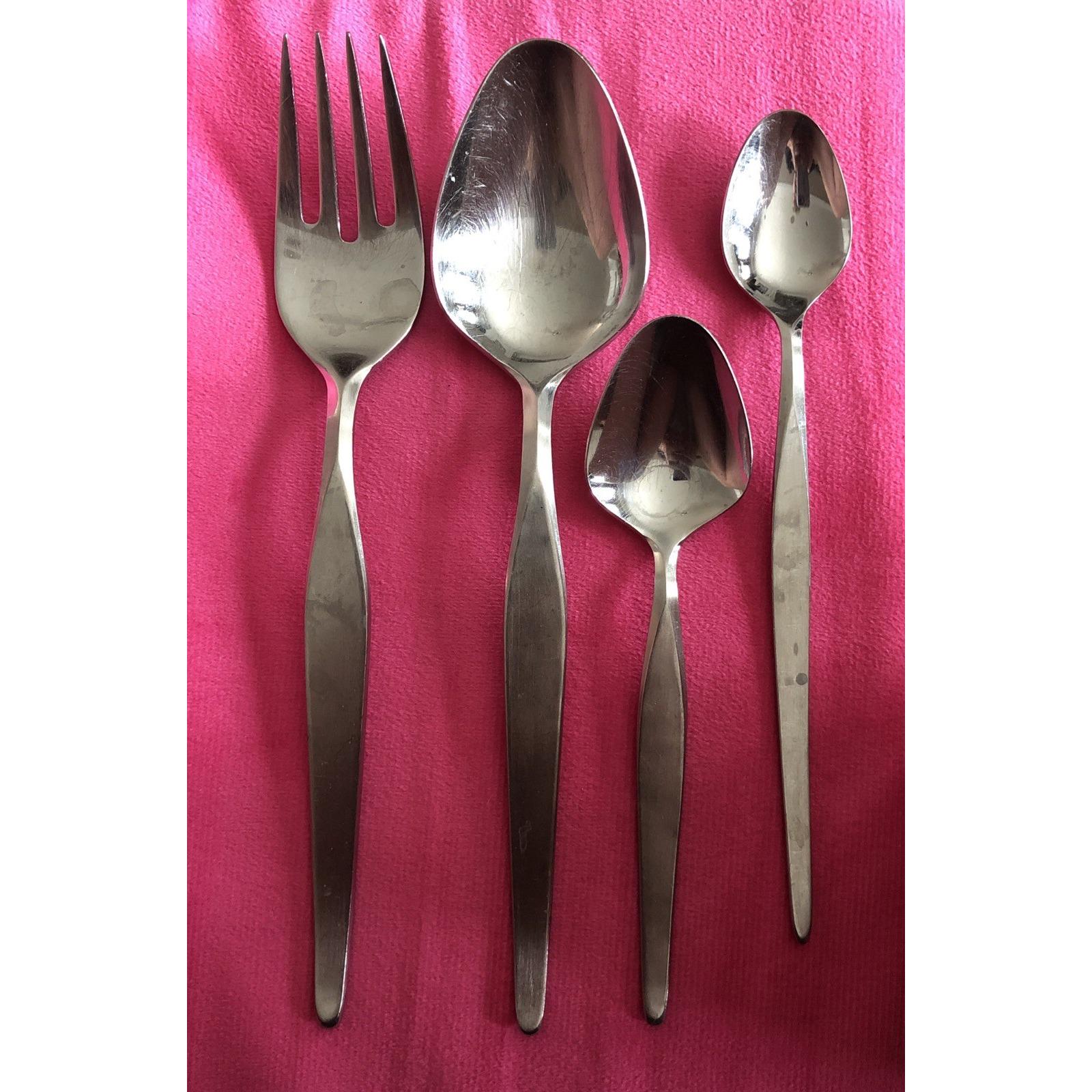 Noritake 18 8 Stainless Steel Flatware - Etsy