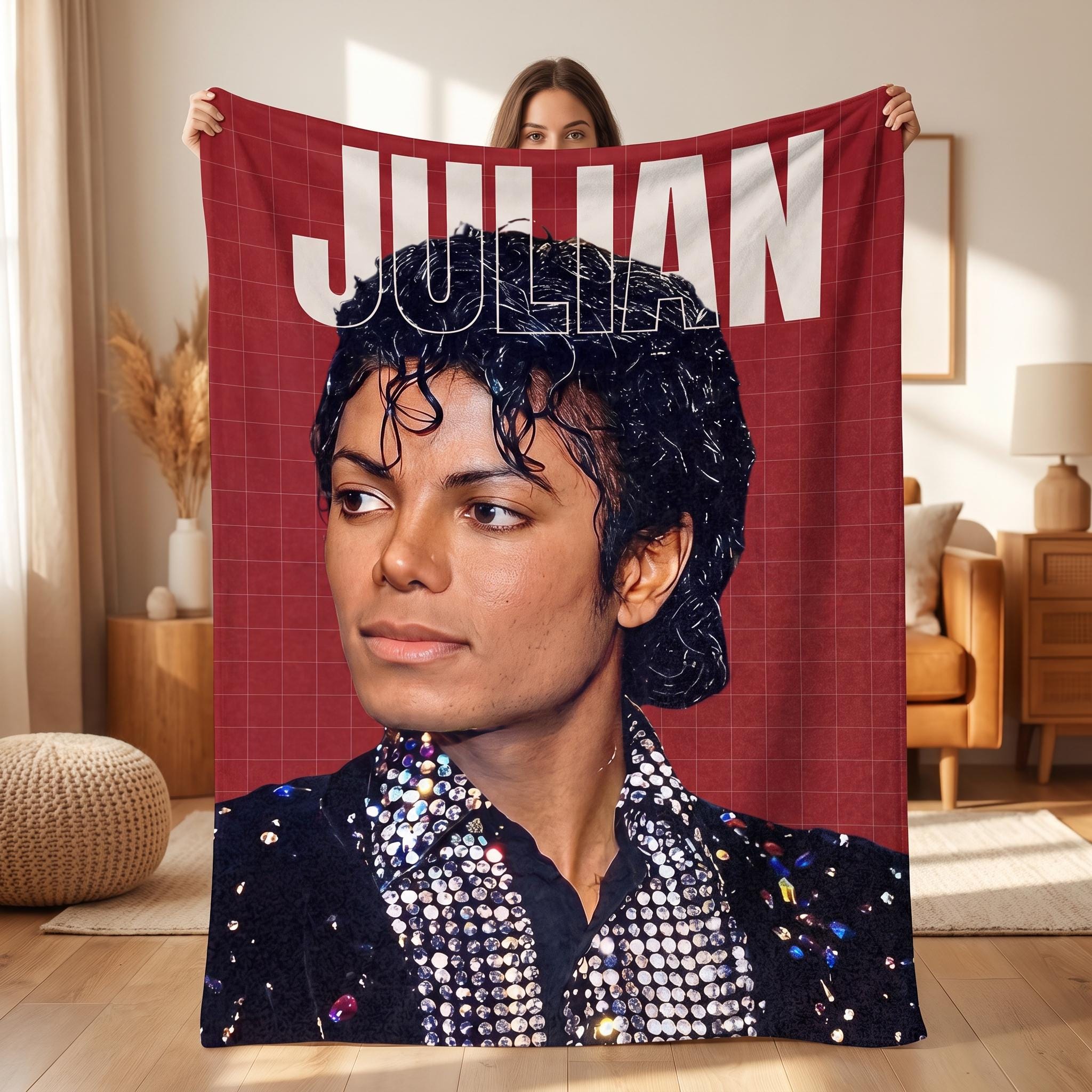 Retro 80s Blanket - Etsy