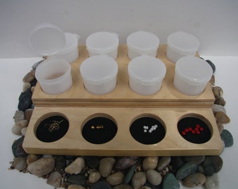 Fly Tying Hook, Bead, and Eye Storage Organizer