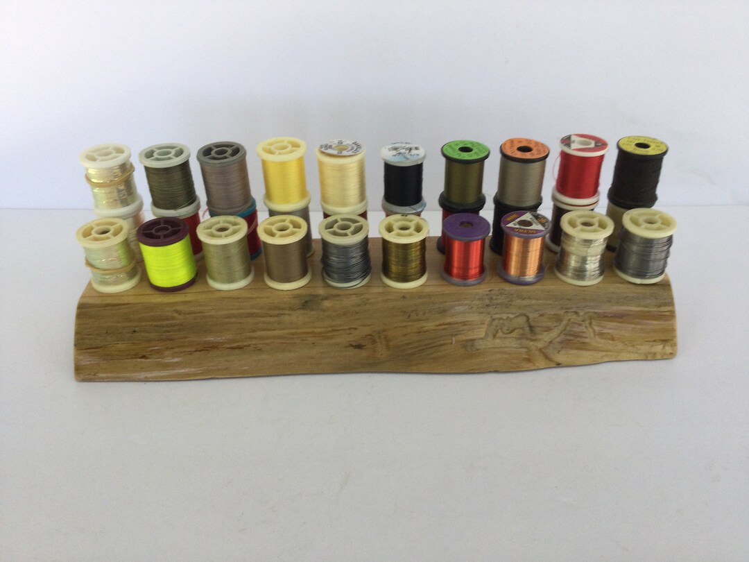 Fly Tying Thread Spool Caddy Etsy