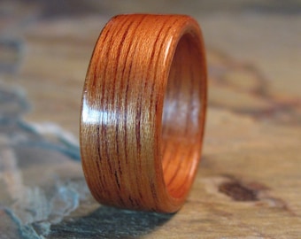 Mahogany Bentwood Ring Anniversary Wedding