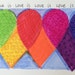 LOVE is LOVE Hearts Digital Giclée Print - Etsy