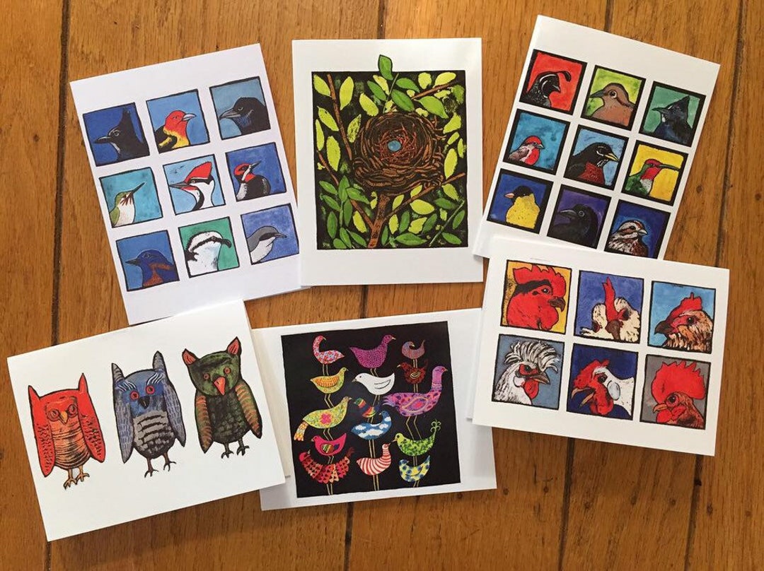 BIRD Greeting Cards- BOXED Set for Bird Lovers - Etsy