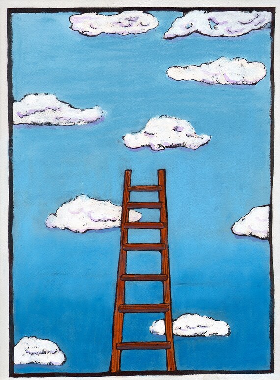 Beyond The Glass Ceiling Wall Art Giclee Print