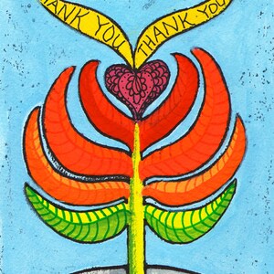 Thank You Greeting Card