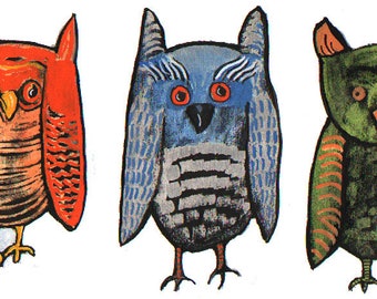 Owl Friends Greeting Card