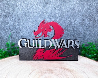 Figurine de collection Guild Wars - Jeu vidéo - Cadeau rare pour gamer, streamer, passionné de gadgets et geeks