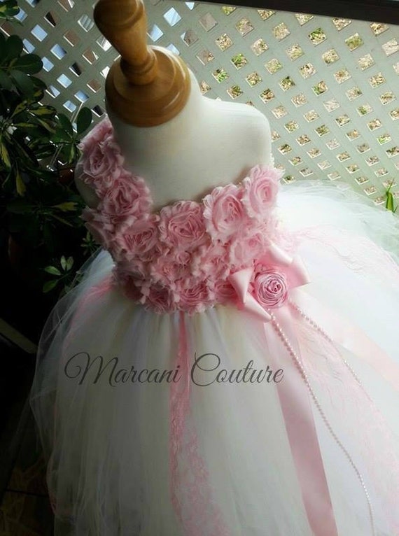tutu flower girl dresses vintage