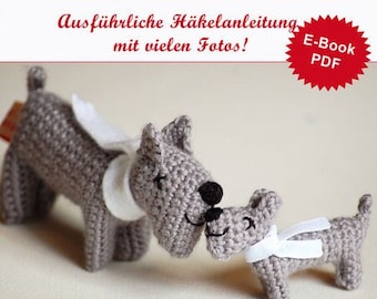 Crochet pattern for dog FERGUS - Ebook