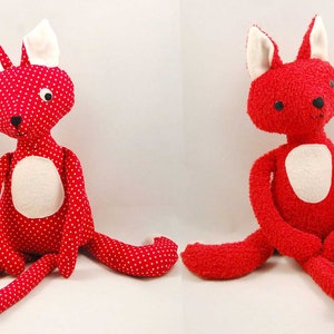 Cucire una volpe - Ebook Fina volpe istruzioni per cucire un peluche