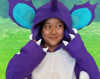 Nidoking inspired adult Hoodie