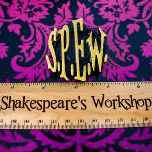 Wizard inspired S.P.E.W. Badge