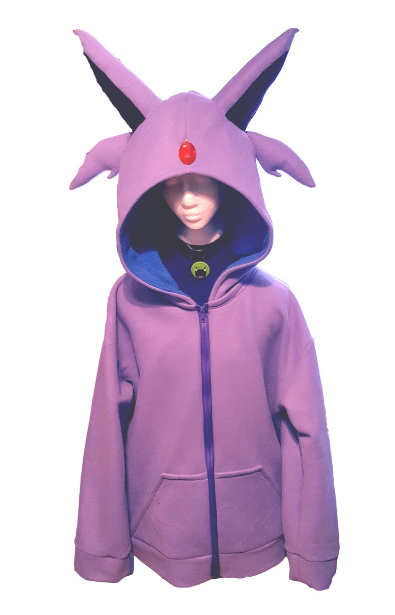 Espeon inspired adult Hoodie image 4