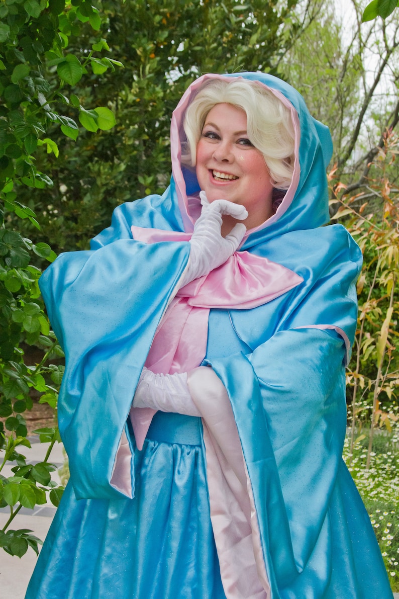 Adult size Fairy Godmother Gown and cape with hood optional | Etsy