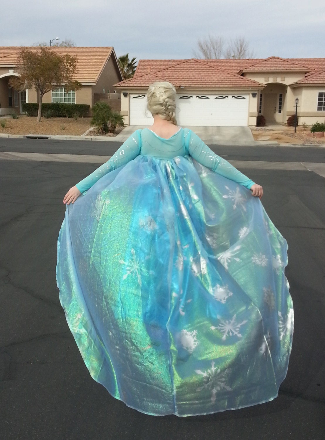 elsa cape from frozen