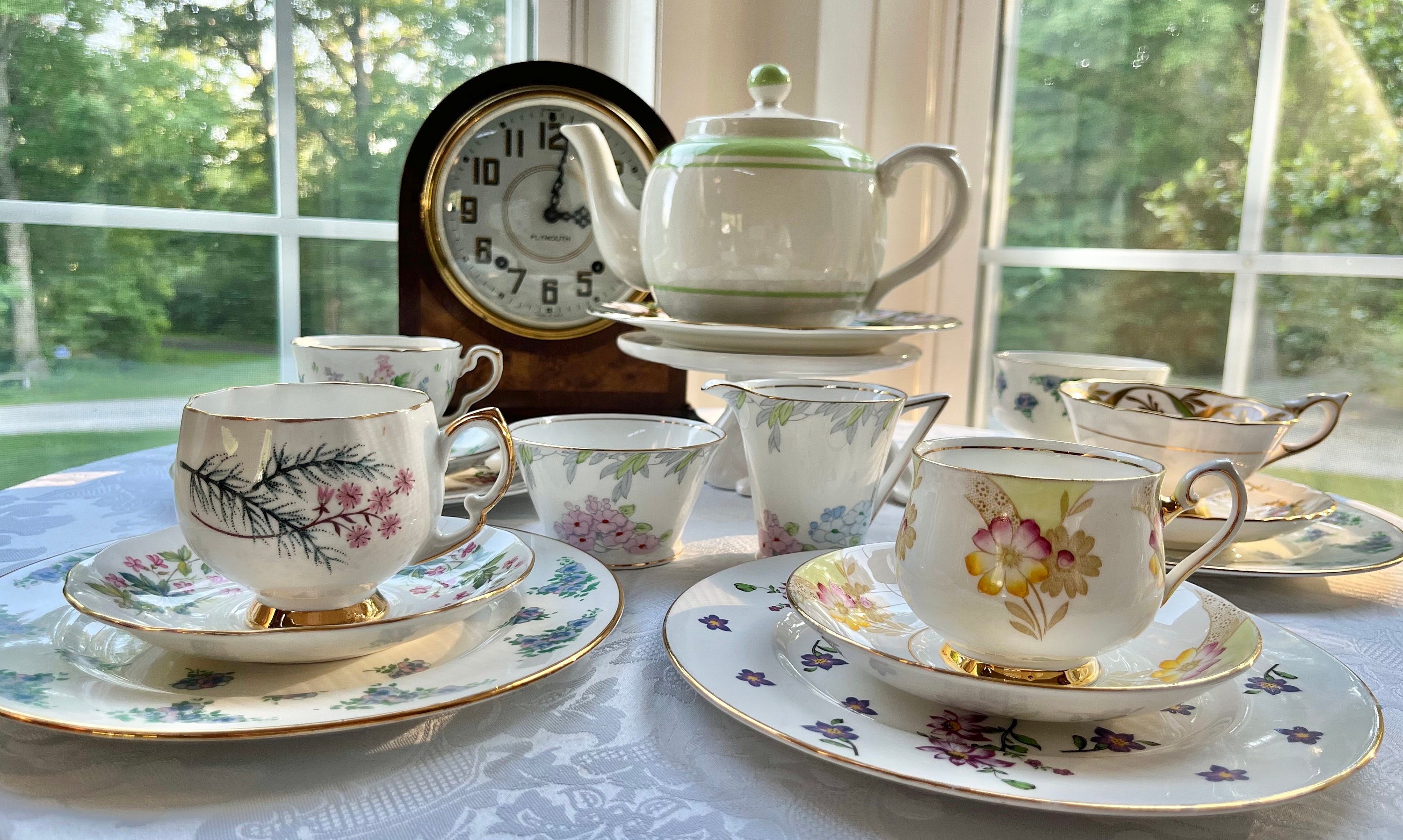 Vintage English Tea Set for 4 Includes 17 Pieces - Etsy