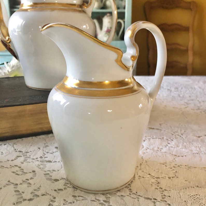 Antique Old Paris Porcelain Tea Set Late 18th19th Century 5 Etsy Canada