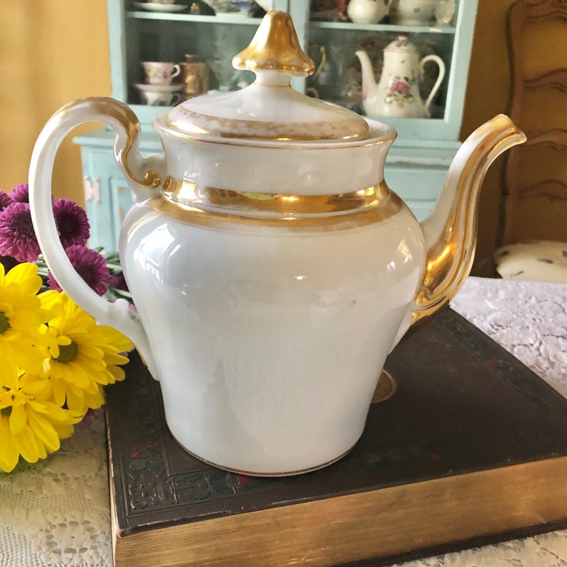 Antique Old Paris Porcelain Tea Set Late 18th19th Century 5 Etsy Canada