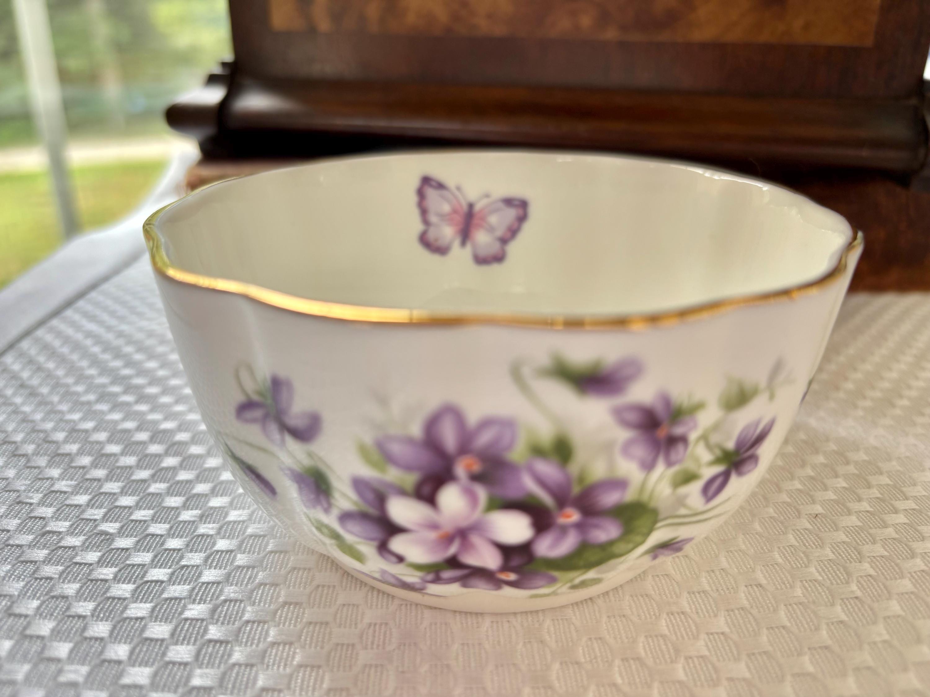 AYNSLEY English violet  陶器 AYNSLEY English violet 陶器 AYNSLEY English violet 陶器