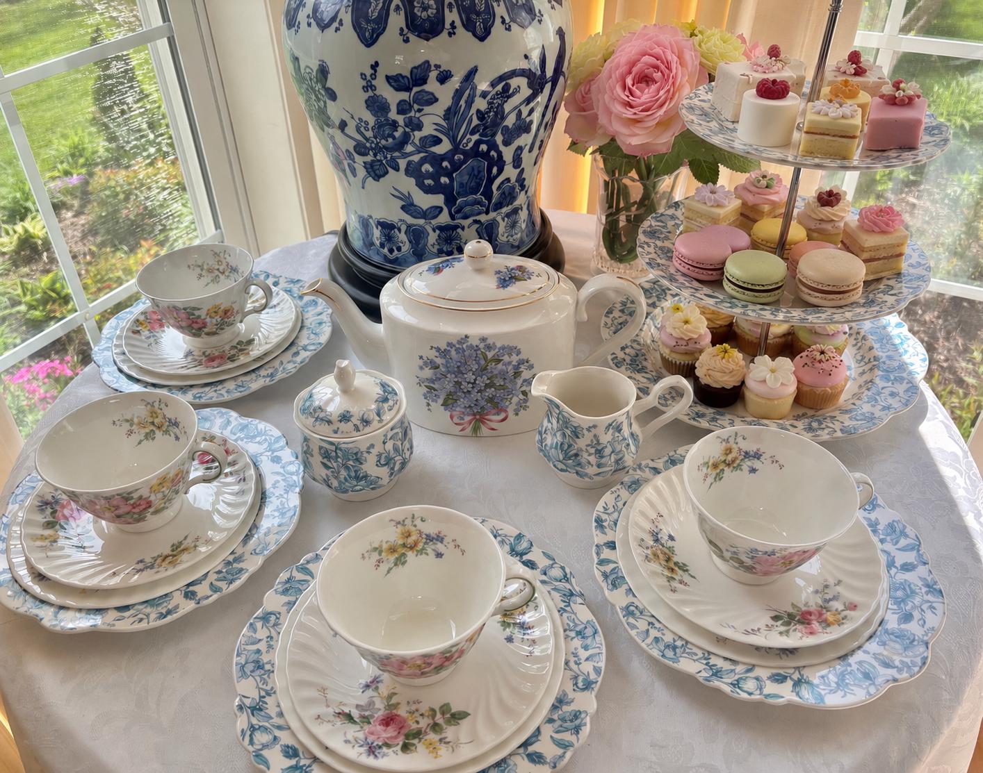 Vintage Royal Doulton Tea Set - Etsy