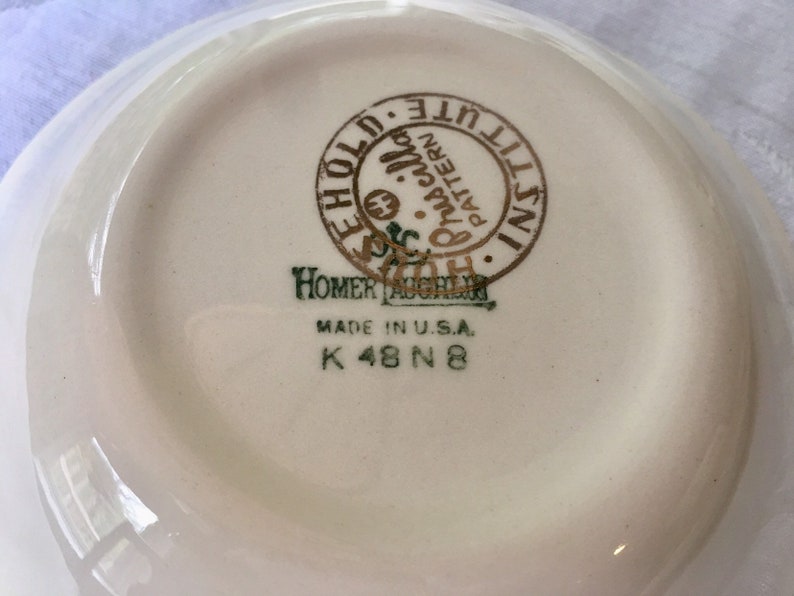 Wedding China Homer Laughlin Household Institute Priscilla Set of 4 Dessert or Fruit Bowls