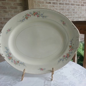 Vintage Homer Laughlin Platter Eggshell Georgian Cashmere 15 inches