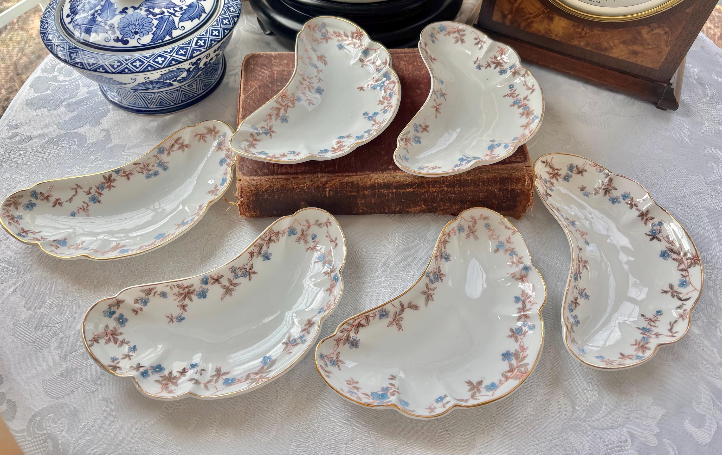 Ls & s Carlsbad Austria Clover Rim陶磁器 Carlsbad Porcelain - Etsy Singapore