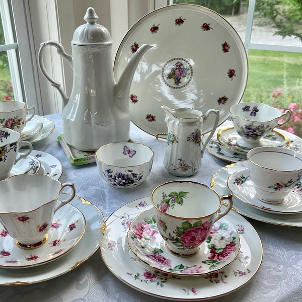 Vintage Tea Set Etsy