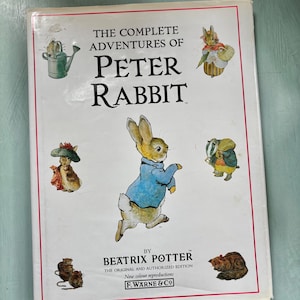 The Complete Adventures of Peter Rabbit, By Beatrix Potter, copyright Frederick Warne