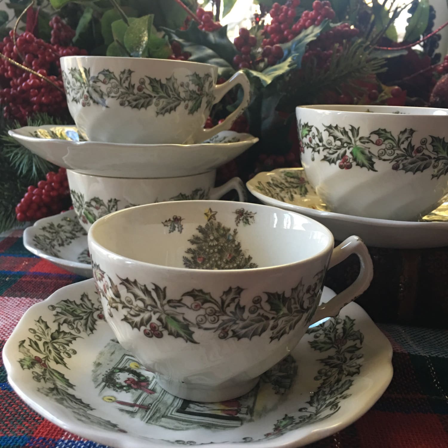 Johnson Brothers Merry Christmas - Etsy Canada