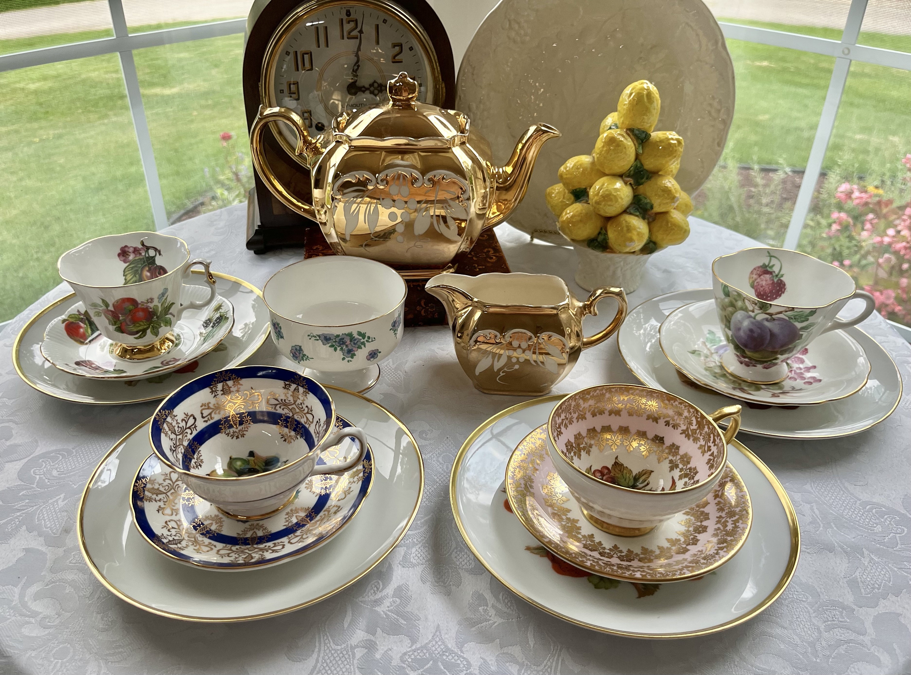 Vintage english hotsell tea set