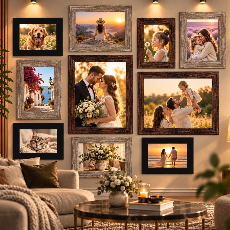 Farmhouse Frames for Wall - Etsy
