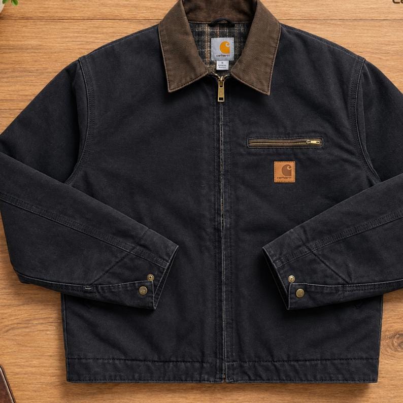 Carhartt J02 Black - Etsy Canada