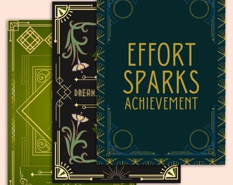 Art Deco - Printable Art and Wall Decor motivational