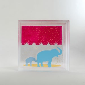 Block Party Stacking Blocks and Coasters - Elephants