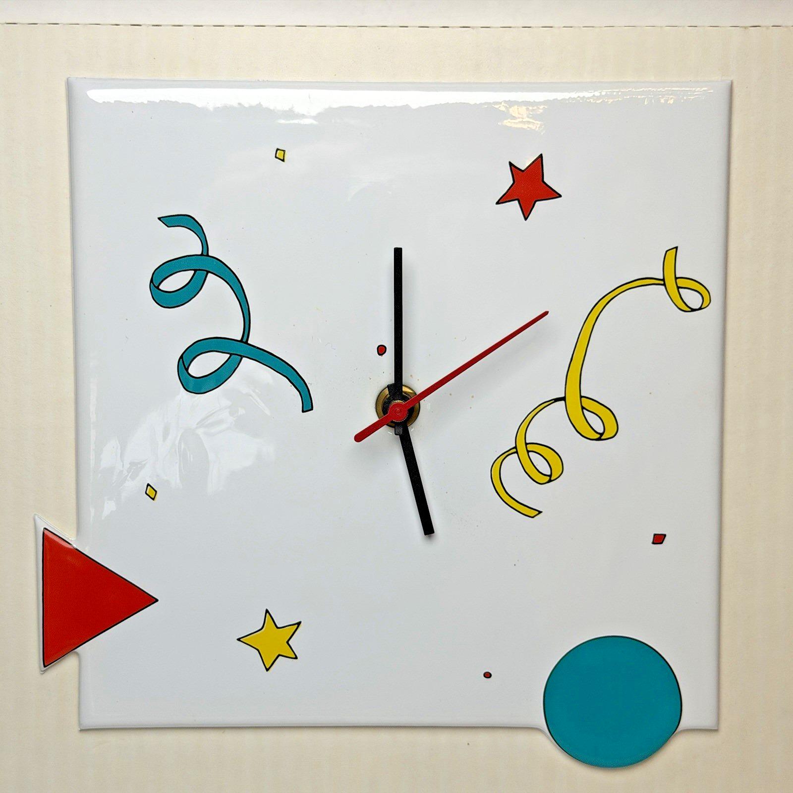 80s Cartoon Clock - Etsy