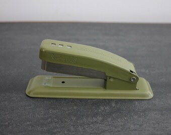 Green Swingline CUB stapler vintage office supply