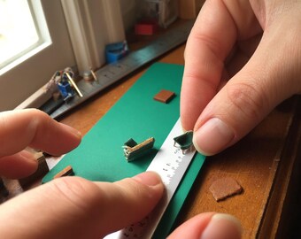 Free 1:12 Scale Reference Card Printable — Dollhouse Miniature Ruler & Conversion Chart