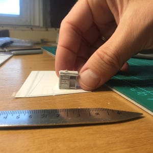 Dollhouse Furniture Starter Templates 1:12 Scale — 4 Printable Miniature Patterns for Beginners