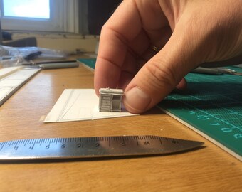 Dollhouse Furniture Starter Templates 1:12 Scale — 4 Printable Miniature Patterns for Beginners