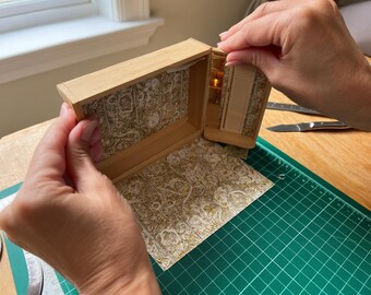 1:12 Scale Diorama Backdrops – 20 Printable Victorian Street, Shop, Room Scenes (Digital Download)