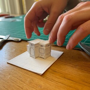 1:12 Scale Dollhouse Laundry Set – Printable Washer, Drying Rack, Shelf, Table (Digital Download) image 1