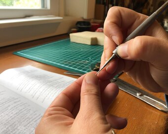Miniature Rolled Newspapers — 1:12 Scale Miniature Build Guide, Printable Step-by-Step Tutorial