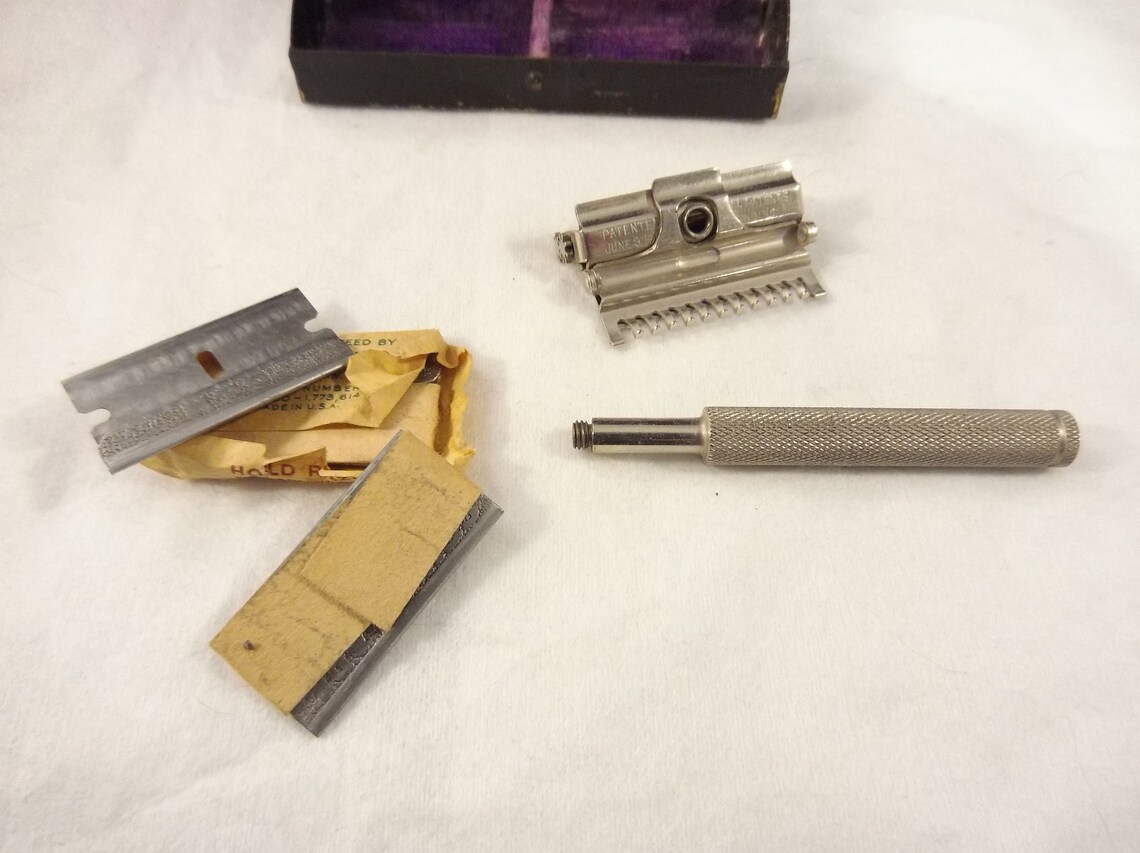 Valet Auto Strop Safety Razor Made in Canada Original Box Etsy Singapore