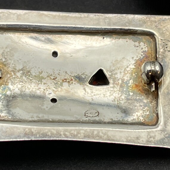Set of 3 Sterling Silver with Gemstones, Hallmark… - image 4
