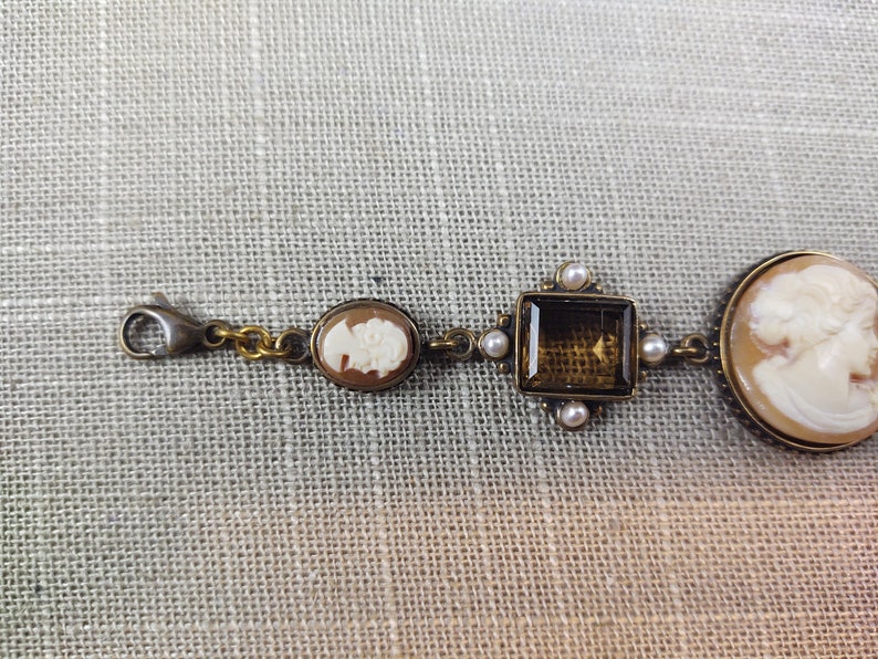 Extasia Designer Jewelry Shell Cameo Bracelet Italian Cameos Etsy