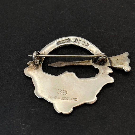 Antique Sterling Silver Kilt Pin from Edinburgh, … - image 3